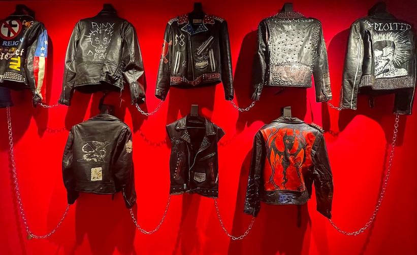Inside The Punk Rock Museum In Las Vegas jackets